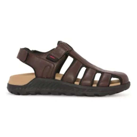 NWB St. John's Bay Fairport Strap Sandals Brown Size 11 M MSRP $49 - Picture 2 of 6
